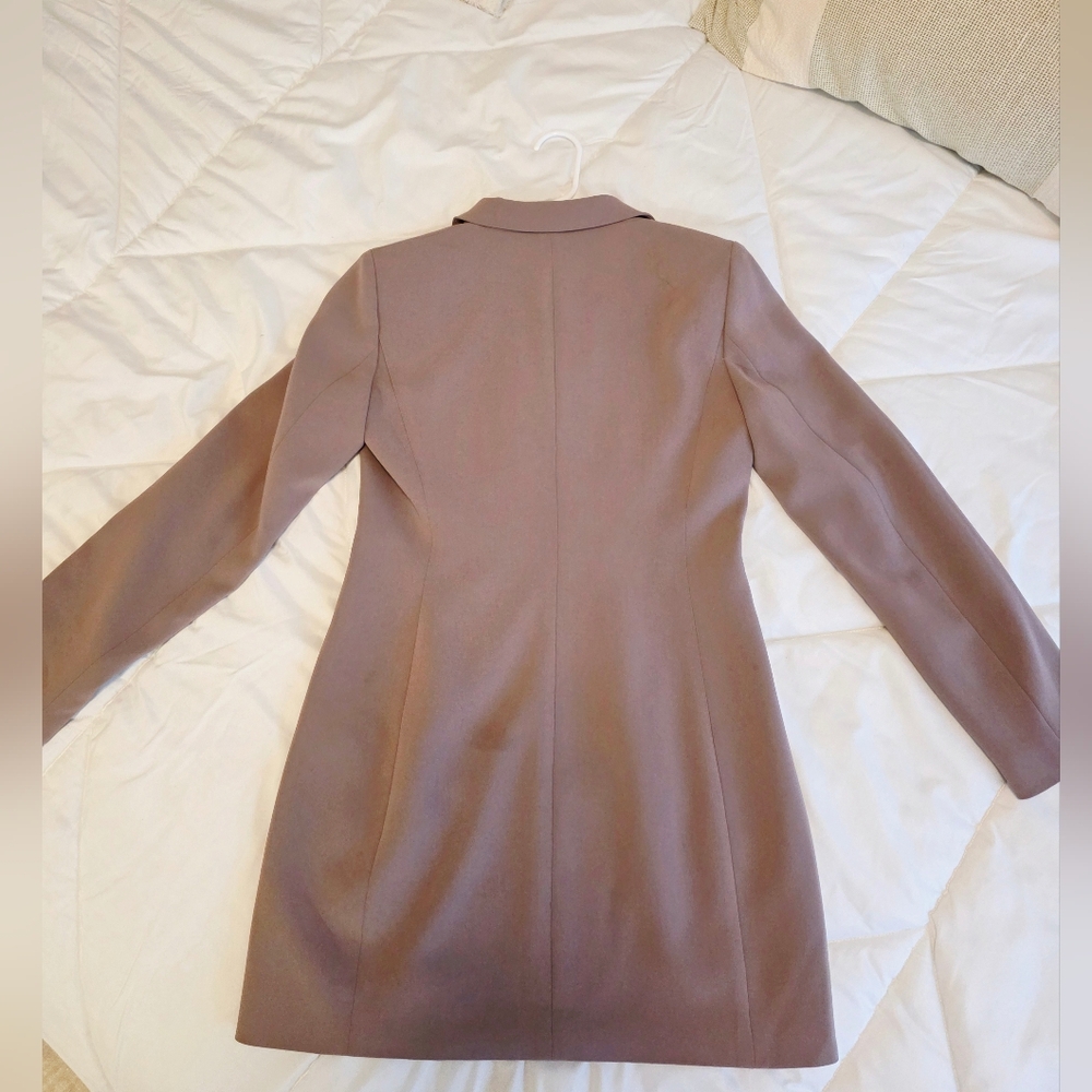 Babaton Mauve Double-Breasted Blazer - Picture 3 of 6